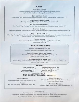 Menu photo 7 The Blackbird Restaurant Asheville, NC Menu photo 7 The Blackbird Restaurant Asheville, NC