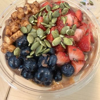 Pure Squeeze Juice Bar - Cacao Banana Bowl - Juice Bars & Smoothies Near Me - San Diego, California