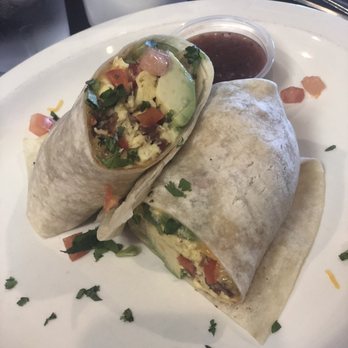 The Crowned Egg - Bacon Burrito + Avocado - Breakfast & Brunch Near Me - Gilbert, Arizona