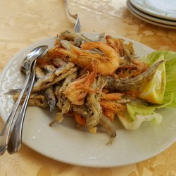 Osteria del Borgo - Mixed small sea creatures.