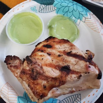 Danny’s Grill - Chicken and green sauce - Chicken Shop Near Me - New York, New York