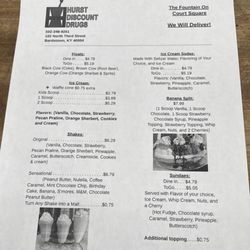 Hurst Discount Drug - Updated menu