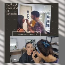 NM Beauty & Art - Permanent makeup/Glam Makeup professional artist Natia Malazonia with her unique vision.