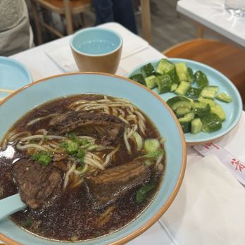 Meimei Dumpling - Beef Noodle Soup Cucumber SaladCucumber - Chinese Near Me - San Jose, California