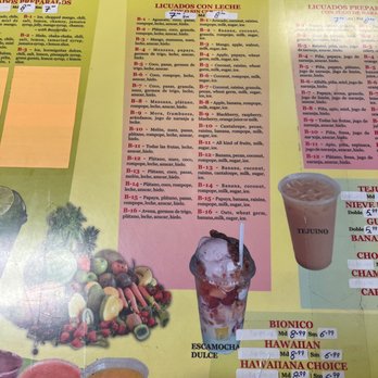 Fiesta Fruits - Menu - Juice Bars & Smoothies Near Me - Ontario, California Fiesta Fruits - Menu - Juice Bars & Smoothies Near Me - Ontario, California