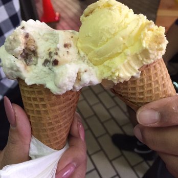 Scoops - On the left is a kids scoop of butterscotch toffee. On the right is a kids scoop of kabocha cinnamon and sugar. $5 for the both of 'em. Yum - Ice Cream & Frozen Yogurt Near Me - Los Angeles, California Scoops - On the left is a kids scoop of butterscotch toffee. On the right is a kids scoop of kabocha cinnamon and sugar. $5 for the both of 'em. Yum - Ice Cream & Frozen Yogurt Near Me - Los Angeles, California