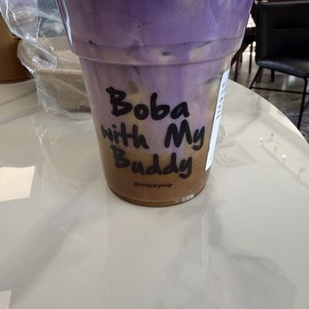Chunky Cup - Ube latte - Coffee & Tea Near Me - Fredericksburg, Virginia