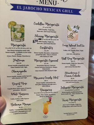 Menu photo 3 El Jarocho Mexican Grill Brevard, NC