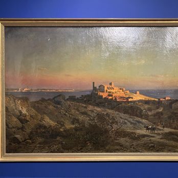 Musee de la Castre - Another of the paintings of Cannes from the 19th century - Museums Near Me - Cannes, 06
