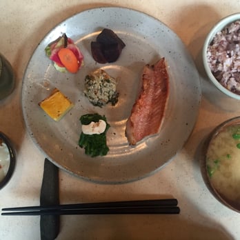 Okonomi - Lunch set, poached egg with uni and seven-grain rice. - Japanese Near Me - Brooklyn, New York Okonomi - Lunch set, poached egg with uni and seven-grain rice. - Japanese Near Me - Brooklyn, New York