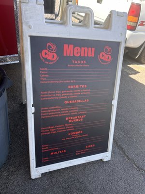 Menu photo 2 Carreta Las Delicias Phoenix, AZ