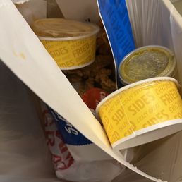 Food from prior guests left in our mini fridge Food from prior guests left in our mini fridge
