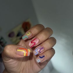 CJ Nails - This is what I got done at another salon.