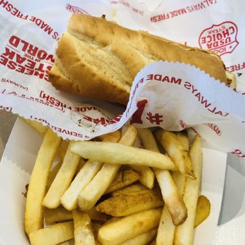 Charleys Cheesesteaks - Small chicken Philly and fries $5.99 - Sandwiches Near Me - Virginia Beach, Virginia Charleys Cheesesteaks - Small chicken Philly and fries $5.99 - Sandwiches Near Me - Virginia Beach, Virginia