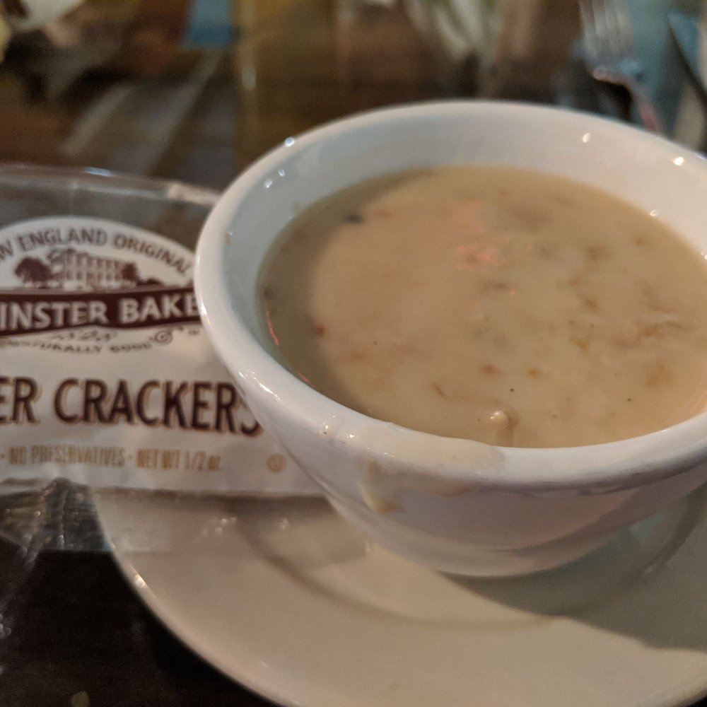 Turtle Shack - Cup of clam chowder was really yummy! - Seafood Near Me - Palm Coast, Florida Turtle Shack - Cup of clam chowder was really yummy! - Seafood Near Me - Palm Coast, Florida