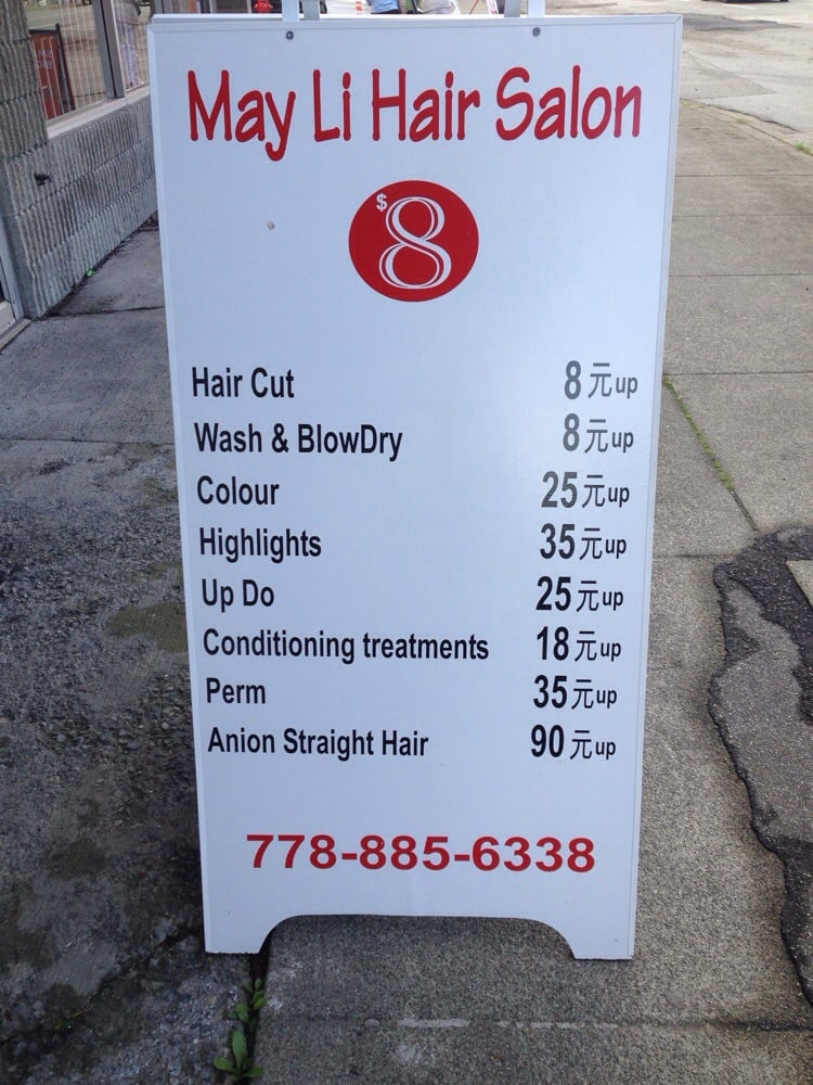 MAY LI HAIR SALON Updated October 2024 10 Reviews 5492 Victoria Drive, Vancouver, British