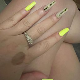 Acrylic New Set with Customized Nail Art Design (Done by Ivy) Acrylic New Set with Customized Nail Art Design (Done by Ivy)