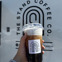 Lavender cold foam cold brew