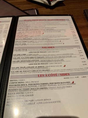 Menu photo 1 Moe's Bar & Grill Pointe-Claire, QC Menu photo 1 Moe's Bar & Grill Pointe-Claire, QC