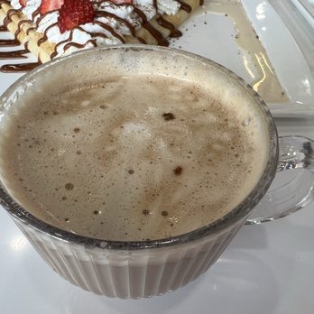 Cortado Cafe - Chai Latte. My only complaint it was too small. - Coffee & Tea Near Me - Springfield, Virginia