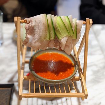 Atlas Kitchen - Pork belly. Photogenic but dry - Chinese Near Me - New York, New York