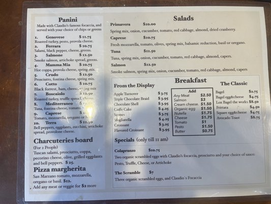 Menu photo 2 Caffespresso Henrico, VA Menu photo 2 Caffespresso Henrico, VA