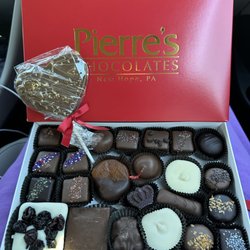 Pierre's Chocolates - This is the 24 piece with a milk chocolate lollipop