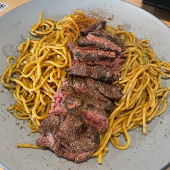 Drunken Lobster - Steak garlic noodles - Vietnamese Near Me - Houston, Texas