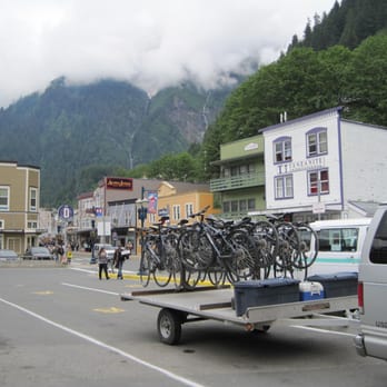 Cycle Alaska - Ready to depart the cruise ship dock for the Bike and Brew Tour - Bike Rentals Near Me - Juneau, Alaska