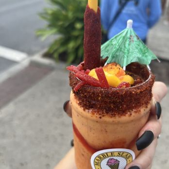 Marble Slab Creamery - Mango - Ice Cream & Frozen Yogurt Near Me - Panama City Beach, Florida