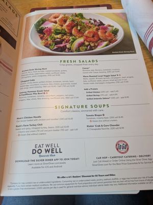 Menu photo 1 Silver Diner Washington, DC, DC Menu photo 1 Silver Diner Washington, DC, DC
