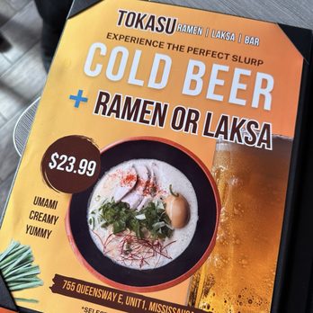 Tokasu Ramen Laksa Bar - Ramen Near Me - Mississauga, Ontario Tokasu Ramen Laksa Bar - Ramen Near Me - Mississauga, Ontario