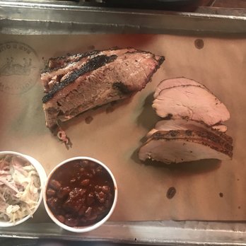 Hometown Bar-B-Que - Brisket, turkey, smoked beans, hometown slaw - Barbeque Near Me - Brooklyn, New York