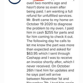 ALL Appliance Repair - Bbb complaint - Appliances & Repair Near Me - Longview, Texas ALL Appliance Repair - Bbb complaint - Appliances & Repair Near Me - Longview, Texas