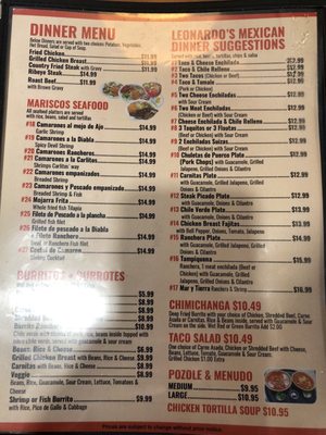 Menu photo 5 Carlitos Diner Fountain Valley, CA