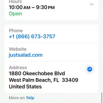 Just Salad - Business Listing - Salad Near Me - West Palm Beach, Florida Just Salad - Business Listing - Salad Near Me - West Palm Beach, Florida