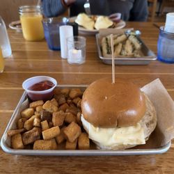 The Barn - Old Smith Farm - Breakfast sandwich