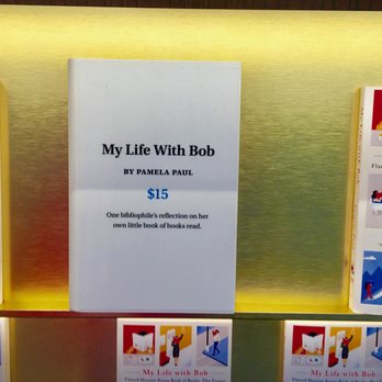 Warby Parker Gold Coast - Who is BOB?  Book Selection while waiting-innovative marketing June 2019 - Eyewear & Opticians Near Me - Chicago, Illinois