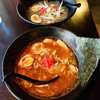 ZENSTREET - Spicy miso ramen (front) - Thai Near Me - Riverside, California