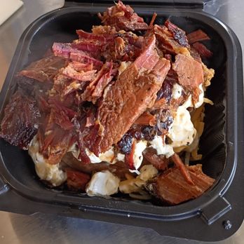 Smokin Bob's BBQ - Hobo potato with brisket - Barbeque Near Me - Lakeview, Ohio