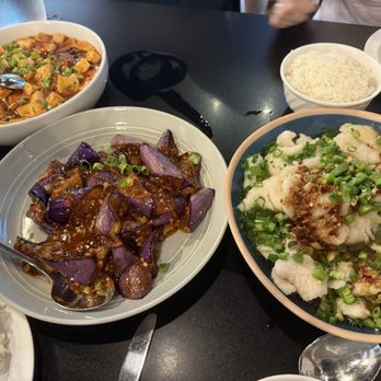 House of Three Gorges - Jumping fish, eggplant, and mapo tofu - Chinese Near Me - Austin, Texas House of Three Gorges - Jumping fish, eggplant, and mapo tofu - Chinese Near Me - Austin, Texas