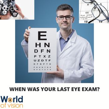 World of Vision - Get an eye exam at least once a year - Optometrists Near Me - Vero Beach, Florida World of Vision - Get an eye exam at least once a year - Optometrists Near Me - Vero Beach, Florida