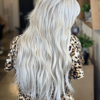 Vanilla Salon - Sew in weft extensions by Owner/stylist Stacy @vanilla.salon.bosslady - Hair Salons Near Me - Costa Mesa, California