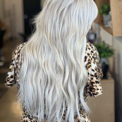 Vanilla Salon - Sew in weft extensions by Owner/stylist Stacy @vanilla.salon.bosslady