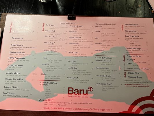 Menu photo 3 Baru Cincinnati, OH