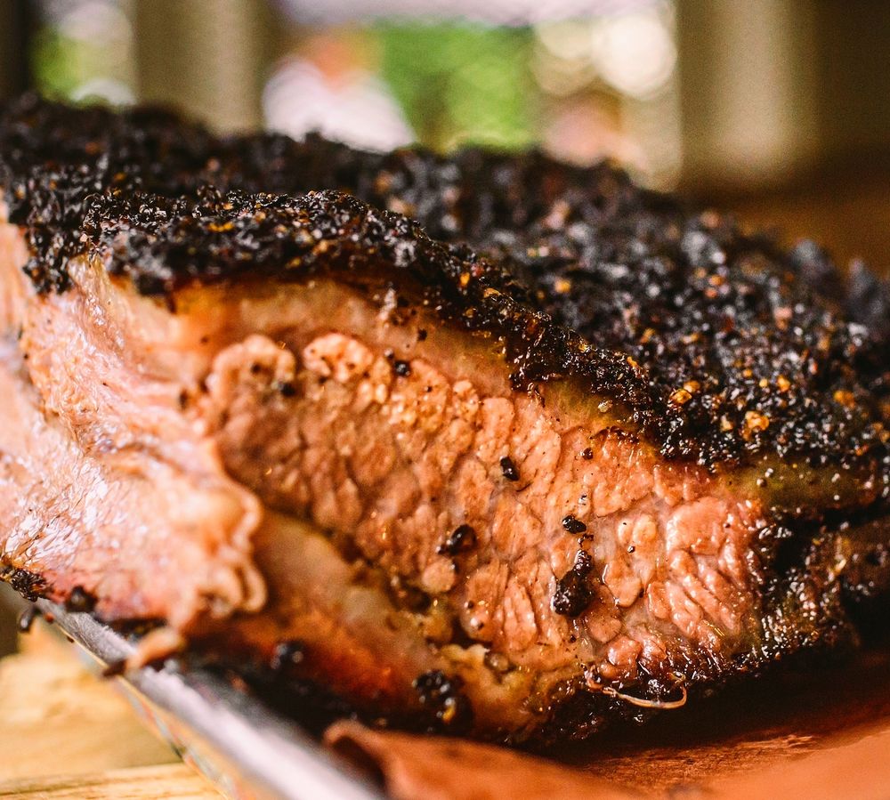 Food from Blue Oak BBQ