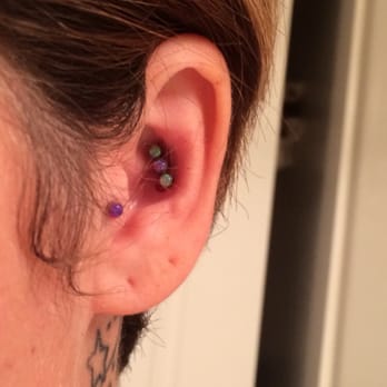 HTC Studios - Phoenix North - Tragus and conch done today by JD. Love!! - Piercing Near Me - Phoenix, Arizona HTC Studios - Phoenix North - Tragus and conch done today by JD. Love!! - Piercing Near Me - Phoenix, Arizona