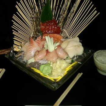 Kumo Hibachi - I mean seriously, where else can you get a sashimi dinner that looks like this? - Japanese Near Me - Chattanooga, Tennessee