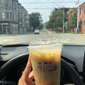 District Tea - Golden Oolong Milk Tea - Bubble Tea Near Me - San Francisco, California District Tea - Golden Oolong Milk Tea - Bubble Tea Near Me - San Francisco, California