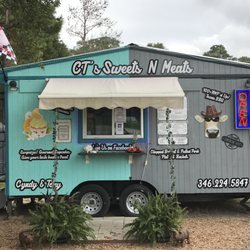 CT’s Sweets N Meats - Our trailer. We are a tiny house! Welcome to our table!